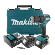 Акумулаторен ударен винтоверт, 18V, 3.0Ah, Li-Ion, 40Nm, безчетков, DHP483RFE, MAKITA