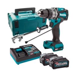 Акумулаторен ударен винтоверт, 40V, 4.0Ah, Li-Ion, 140Nm, безчетков, HP001GD201, MAKITA