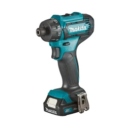 Винтоверт акумулаторен, 12V, 2.0Ah, Li-Ion, 30Nm, 1/4", DF033DWAE, MAKITA