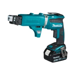 Акумулаторен винтоверт, 18V, 5.0Ah, Li-Ion, 1/4", безчетков 235x79x259, DFS452TJX2, MAKITA