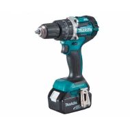Акумулаторен ударен винтоверт, 18V, 3.0Ah, Li-Ion, 54Nm, безчетков, DHP484RFE, MAKITA