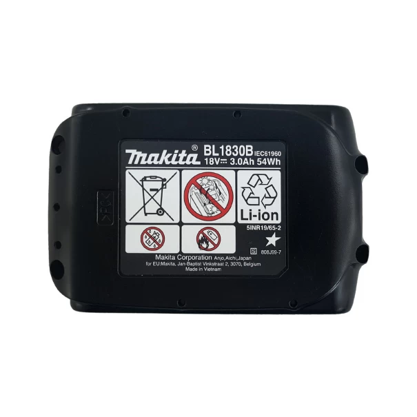 Батерия акумулаторна BL1830B, 18V, 3.0 Ah, 632G12-3, MAKITA