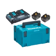 Батерия акумулаторна BL1850Bx2 + DC18RD, 18V, 5.0Ah, Li-Ion, к-кт, 197629-2, MAKITA