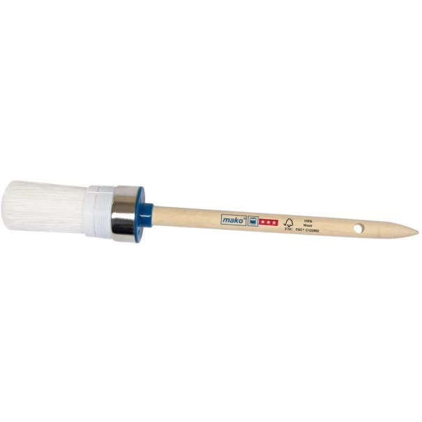 Четка кръгла за лакове Komfort, No 6, Ø30mm, 102706, MAKO