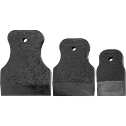 Комплект шпакли гумени, 40-60-80mm, черна гума, 3бр, 858285, MATRIX