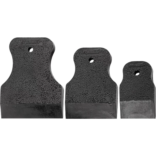 Комплект шпакли гумени, 40-60-80mm, черна гума, 3бр, 858285, MATRIX