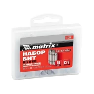 Комплект битове 65mm, двустранни, SL-SL, PH-PH, PZ-PZ, 10бр, 113969, MTX