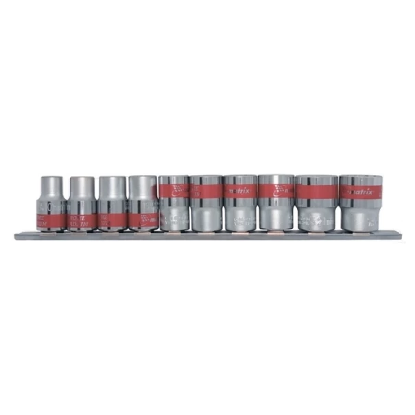 Комплект вложки универсални, 1/2", SPLINE, 10бр, 10-22mm, 135979, MTX