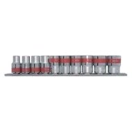 Комплект вложки универсални, 1/4", SPLINE, 10бр, 4-13mm, 135999, MTX