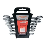 Комплект ключове гаечни, 6-22mm, 8бр, хромир., 152769, MTX