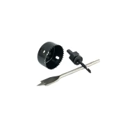 Комплект за монтаж на брави, свредло за дърво 22mm и боркорона за дърво 54mm, 704949, MTX
