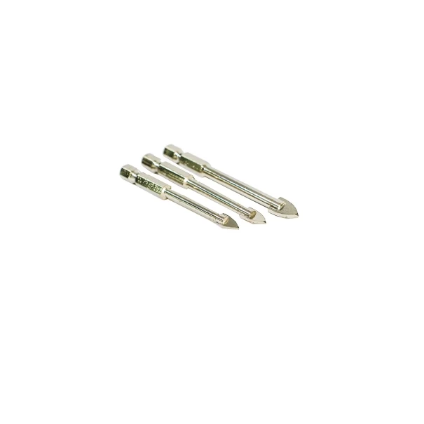 Комплект свредла за керамични плочки, D 5-6-8mm, 6-стен, 728259, MTX