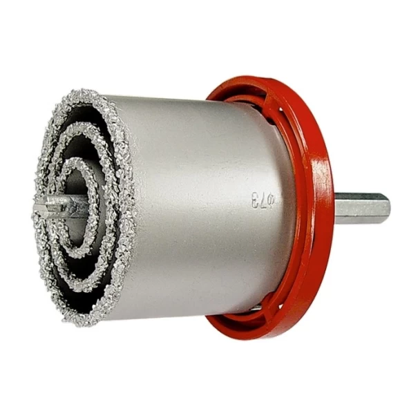 Комплект боркорони за керамични плочки, D 33-53-67-73mm, 6-стен, 728409, MTX