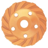 Диск диамантен за шлайфане, чашкообразен, 125mm, Turbo, 729889, MTX