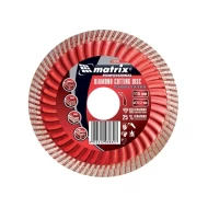 Диск диамантен за сухо рязане Turbo Extra, 125х22,2mm, 731949, MTX