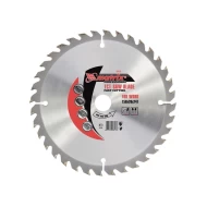 Диск за циркуляр за дърво, 185х20mm, z=36, преходна втулка 16/20, 732789, MTX