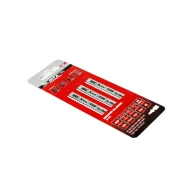 Ножове за прободен трион за метал, 3бр, T127D, 75х3,0mm, 782089, MTX