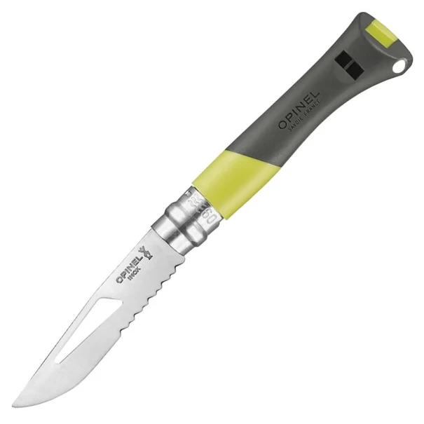 Сгъваем нож №9 Ocean Yellow, жлъто-сив, 003260, OPINEL