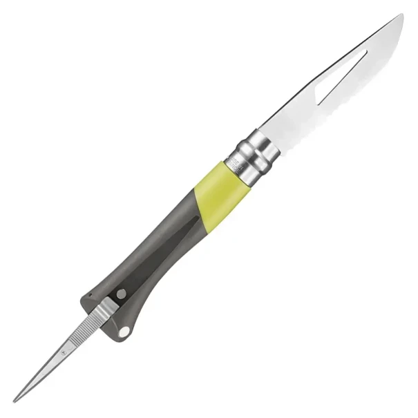 Сгъваем нож №9 Ocean Yellow, жлъто-сив, 003260, OPINEL