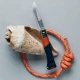 Сгъваем нож №9 Ocean Red, червено-син, 003262, OPINEL