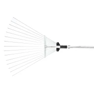 Гребло за листа ветрило, 15 зъба, Al дръжка 1130mm, регулируемо, 617568, PALISAD