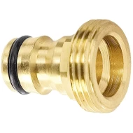 Адаптер, външна резба 3/4", месингов, 658508, PALISAD