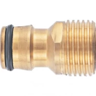 Адаптер 1/2", външна резба, месинг, 662728, PALISAD