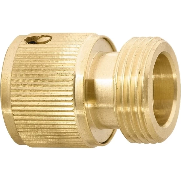Съединител, външна резба 3/4", месингов, 662758, PALISAD