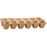 Саксии торфени 50х50mm, квадратни, 12 клетки, 64354, SPARTA