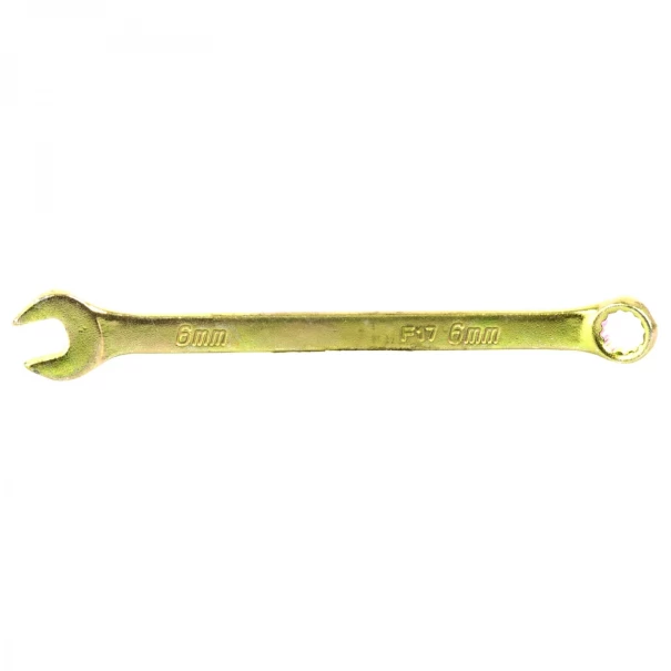 Ключ звездогаечен, 6mm, жълт цинк, 14972, SIBRTECH