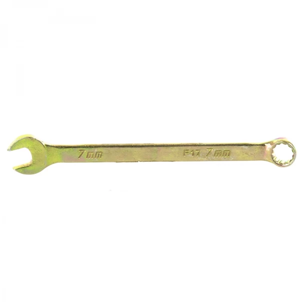 Ключ звездогаечен, 7mm, жълт цинк, 14973, SIBRTECH