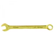 Ключ звездогаечен, 12mm, жълт цинк, 14978, SIBRTECH