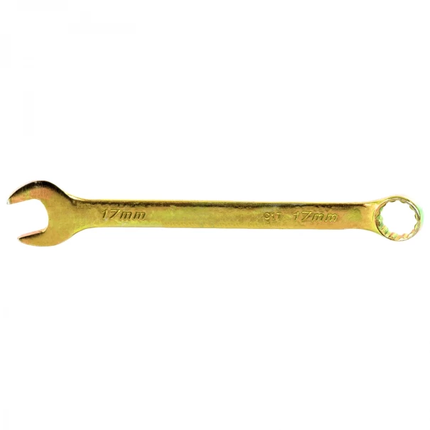 Ключ звездогаечен, 17mm, жълт цинк, 14982, SIBRTECH