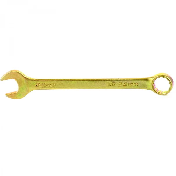Ключ звездогаечен, 24mm, жълт цинк, 14986, SIBRTECH