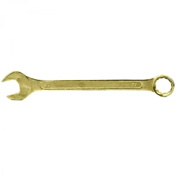 Ключ звездогаечен, 27mm, жълт цинк, 14987, SIBRTECH