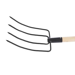 Вила, 4 рога, 210х310mm, с дръжка, 63807, SIBRTECH