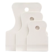 Комплект шпакли гумени, 40-60-80mm, бяла гума, 85803, SIBRTECH