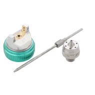 Пистолет за боя, AG 801 HVLP, дюзи 1,5mm и 1,8mm , 57360, STELS