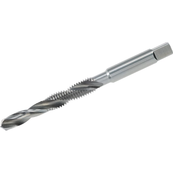 Метчик комбиниран със свредло машинен, цилиндричен, M6x1, 37038, VÖLKEL