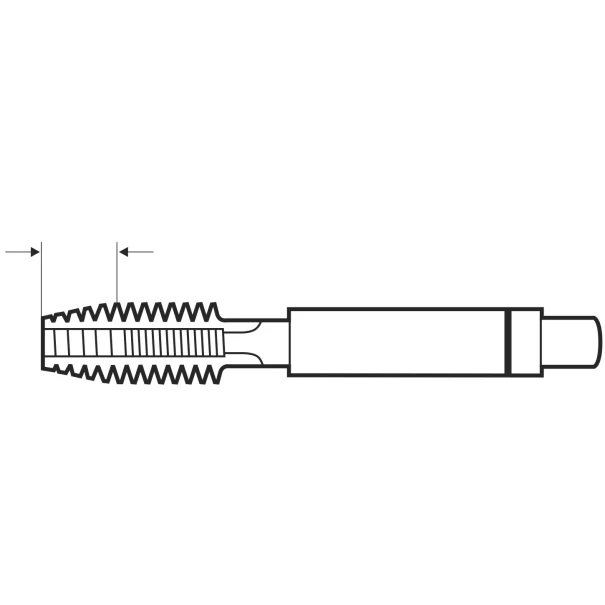 Метчик ръчен, UNC1,1/2x6, 23354-1, VÖLKEL