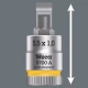 Вложка гаечна 8700 A FL за шлицови винтове, 1/4", 1,2x6,5x28mm, 05003322001, WERA