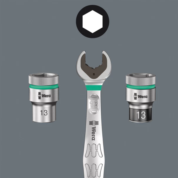 Вложка гаечна 8790 HMC HF Zyklop, 1/2", задържаща, 15x37mm, 05003735001, WERA