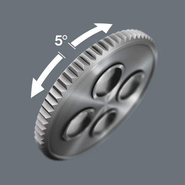Тресчотка 8100 SA 6 Zyklop с 1/4" бързосменяемо захващане, 28ч, 05004016001, WERA