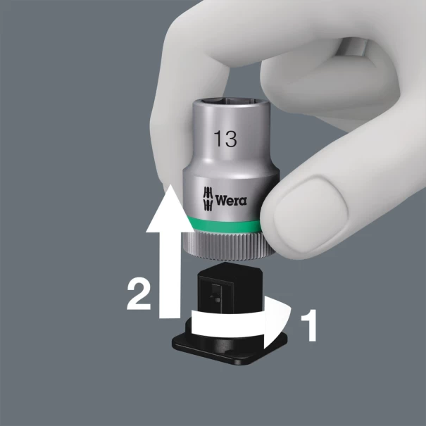 Вложки гаечни комплект 8767 C TORX® HF 2 Zyklop TORX®, 6 части, 05004211001, WERA