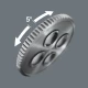Комплект тресчотка Zyklop Pocket Set 1 13ч, 05004280001, WERA