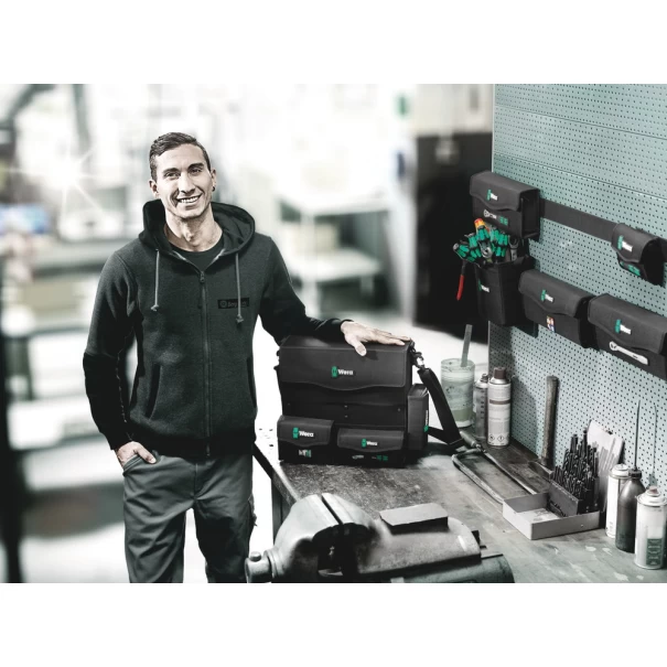 Кутия за инструменти Wera 2go 2, 3 части, 05004351001, WERA