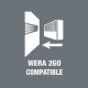 Кутия за инструменти Wera 2go 2, 3 части, 05004351001, WERA