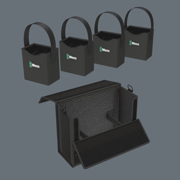 Контейнер за инструменти Wera 2go 2 XL, 2ч, 05004357001, WERA