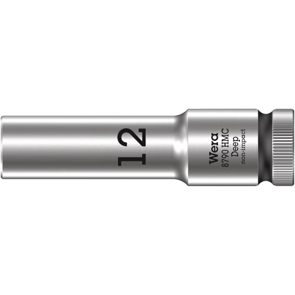 Вложка 8790 HMC Deep, дълбока, 1/2", 12x83mm, 05004552001, WERA