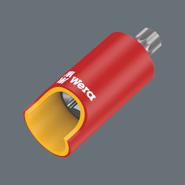 Бит вложка 8760 B VDE XZN Zyklop, изолирана, 3/8", M 12x59mm, 05004942001, WERA